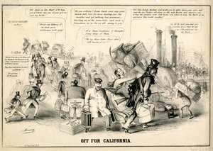 Kaliforniaan, 1849 tekijältä Manning